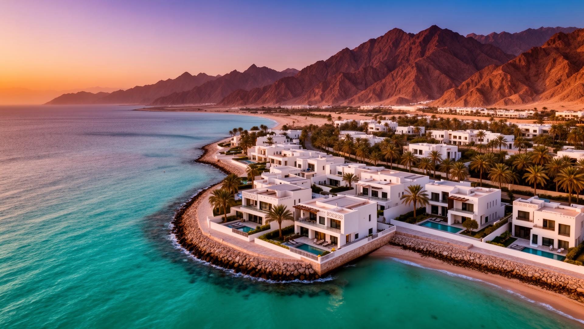 Luxe vastgoed aan de waterkant in Muscat, Oman