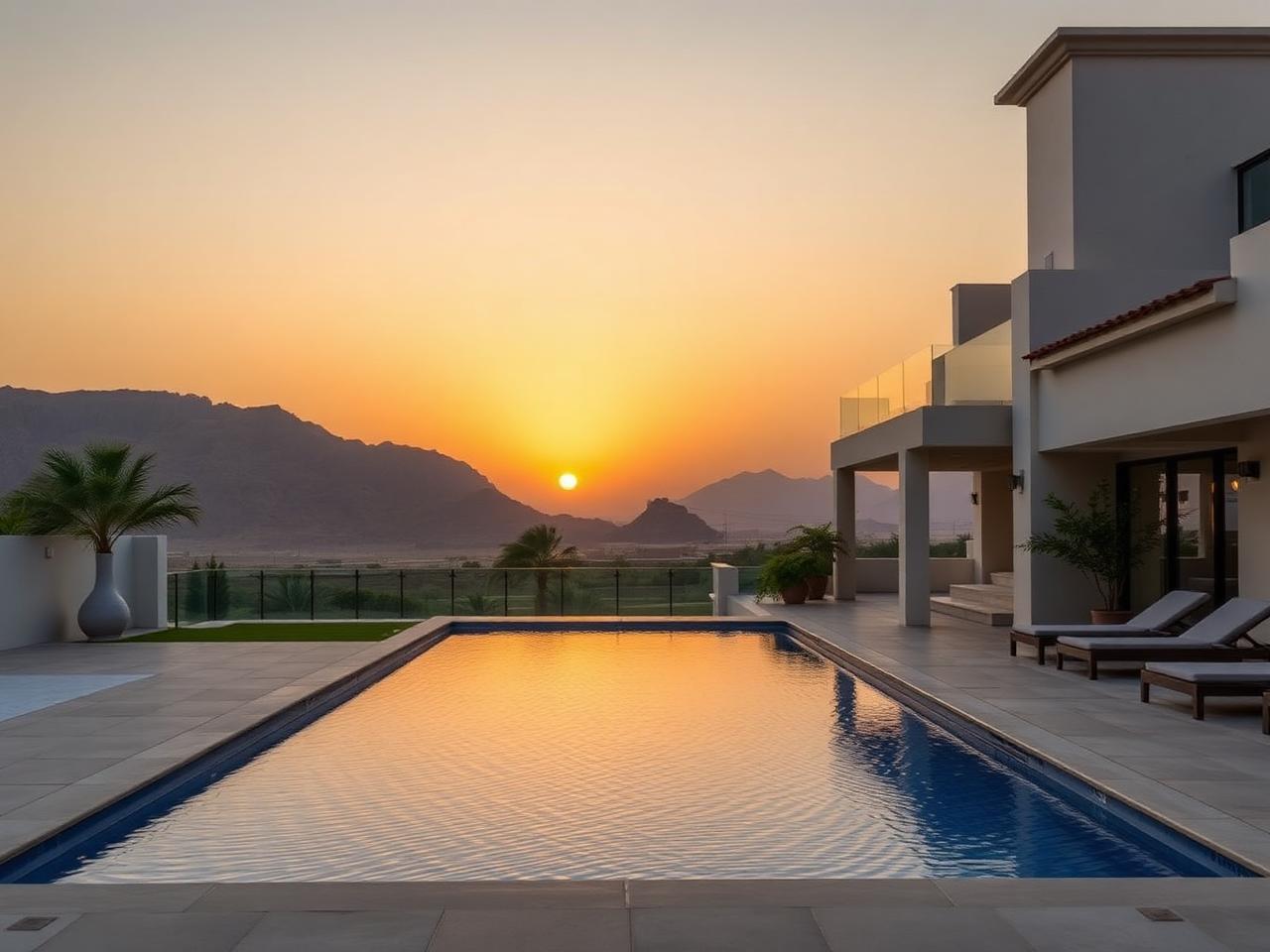 Villa met zwembad in Muscat